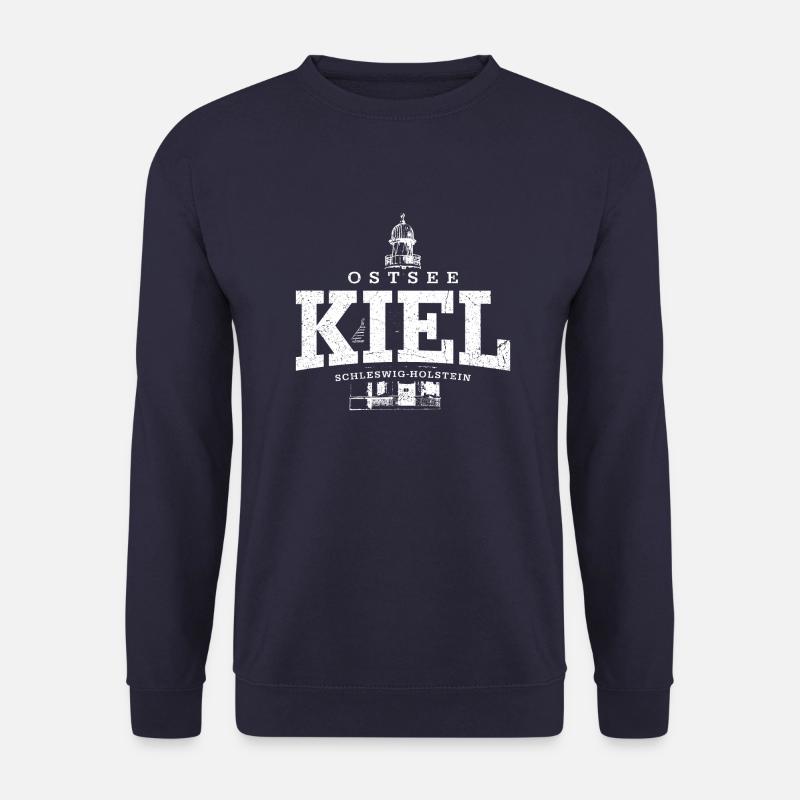 Kiel Baltic (white oldstyle) - Unisex Sweatshirt - navy