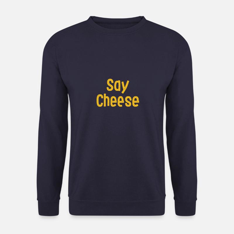 Sag Cheese! - Unisex Pullover - Navy