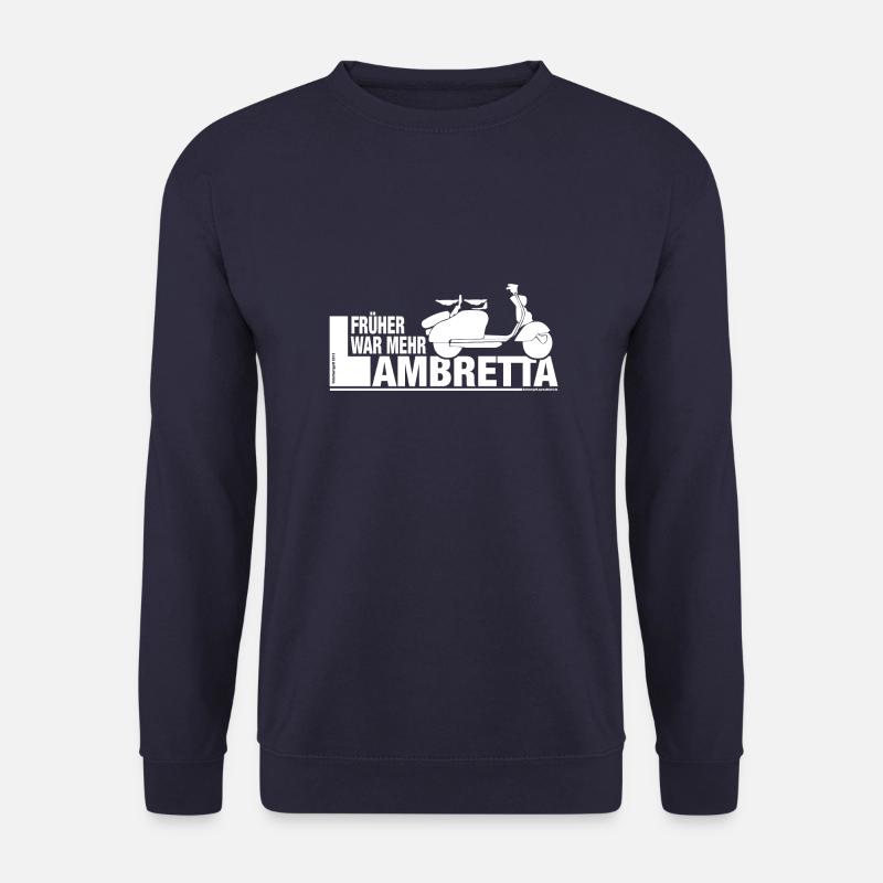 Früher war mehr Lambretta - Unisex Pullover - Navy