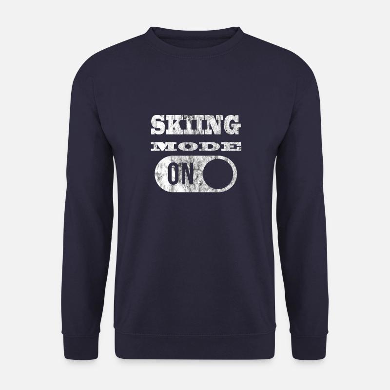 Skiing Skiing Skiing Skiing Skiing - Unisex Sweatshirt - navy