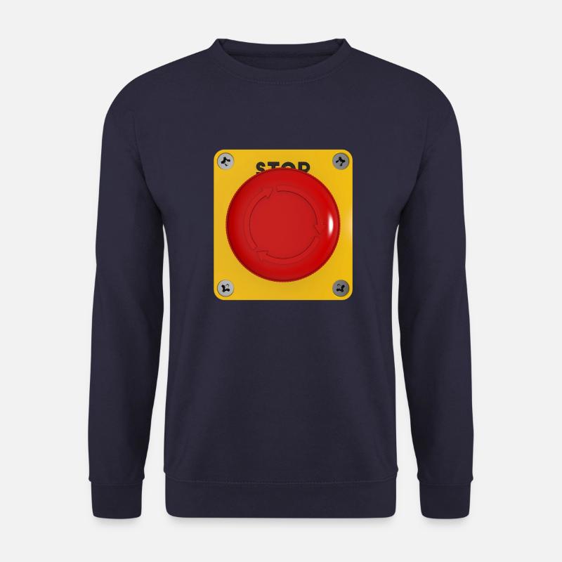 Stop - Unisex Sweatshirt - navy