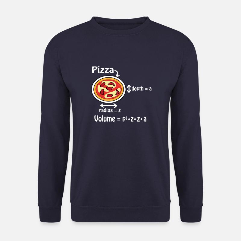 Pizza for geeks and nerds - Unisex Sweatshirt - navy