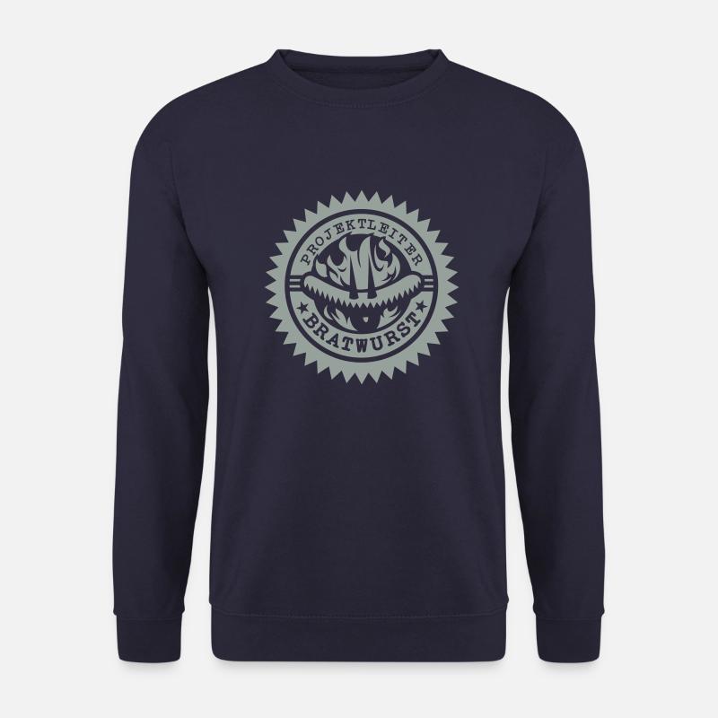 Projektleiter Bratwurst fürs BBQ - Unisex Pullover - Navy