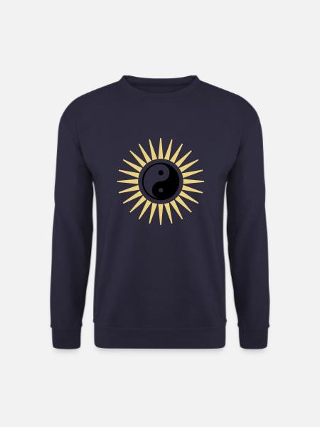 Yin Yang Symbol - Unisex Pullover - Navy
