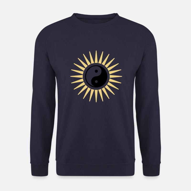 Yin Yang Symbole - Sweat-shirt Unisexe - marine