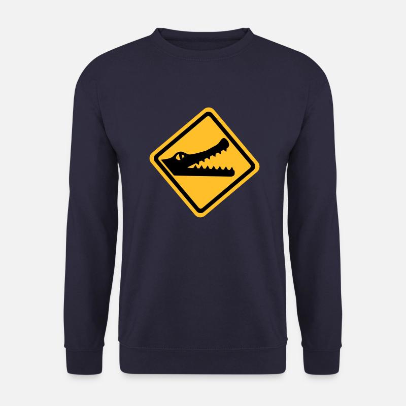 Crocodile - Unisex Sweatshirt - navy