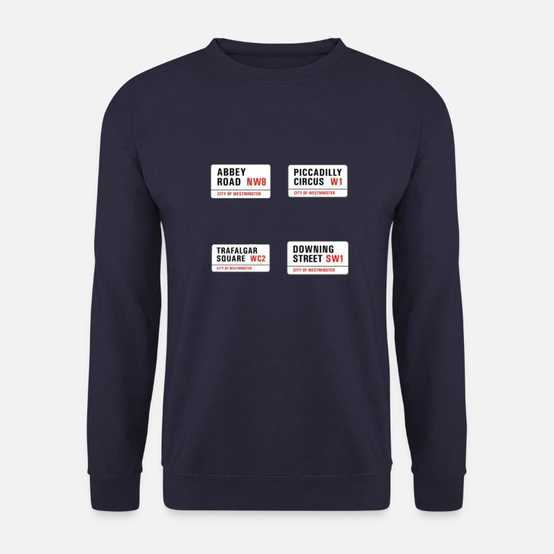 London - Unisex Pullover - Navy