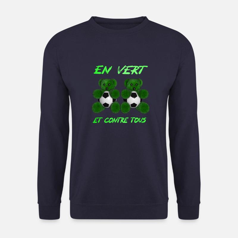 GRÜN UND GEGEN ALLE - Unisex Pullover - Navy