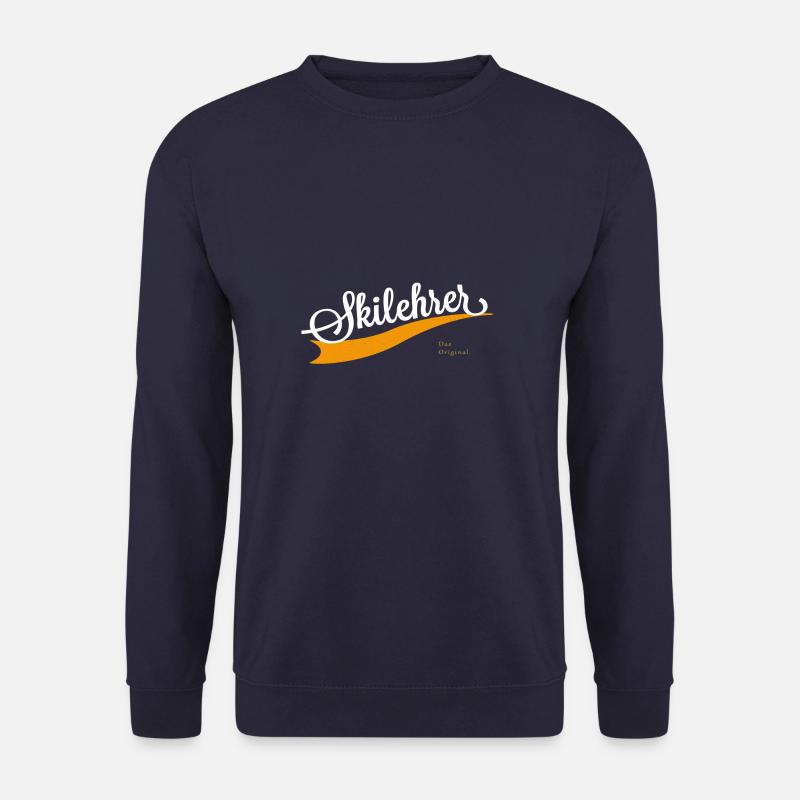 Skilehrer Schriftzug - Unisex Pullover - Navy