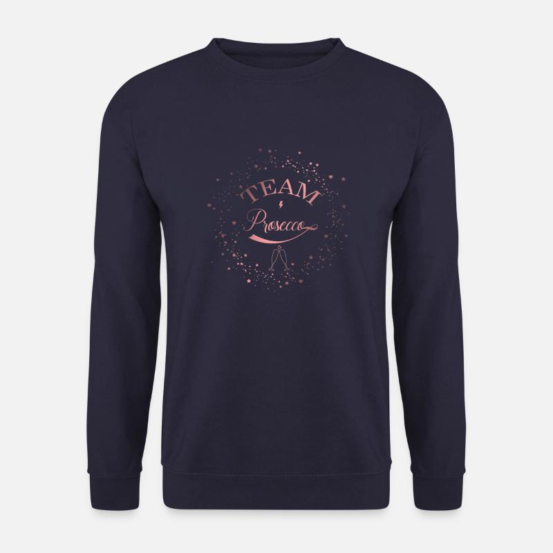 team_prosecco_rose - Unisex Pullover - Navy