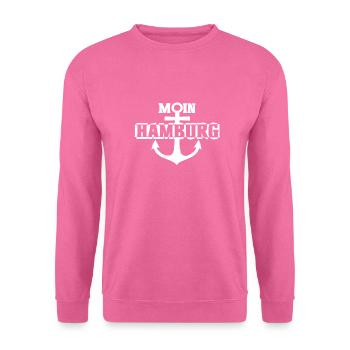 Moin Hamburg - Unisex Pullover - Pink - Vorne