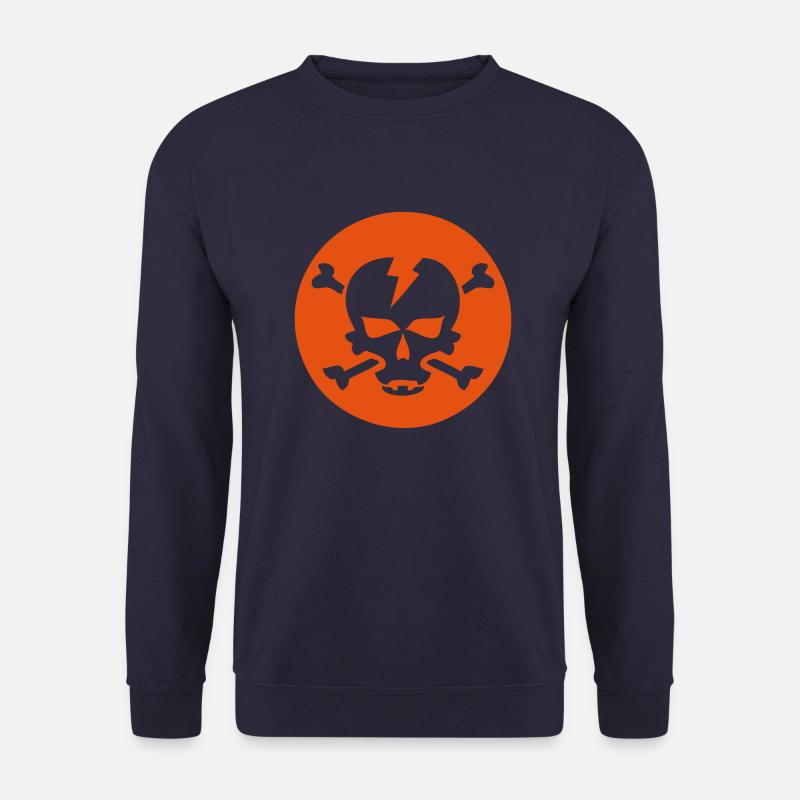 Todeskopf ikone os kreis - Unisex Pullover - Navy