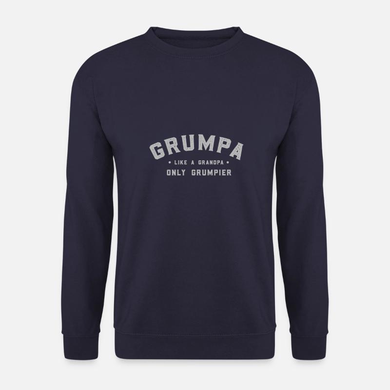 Grumpa - Unisex Pullover - Navy