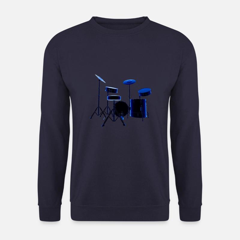 Schlagzeugmusik - Unisex Pullover - Navy