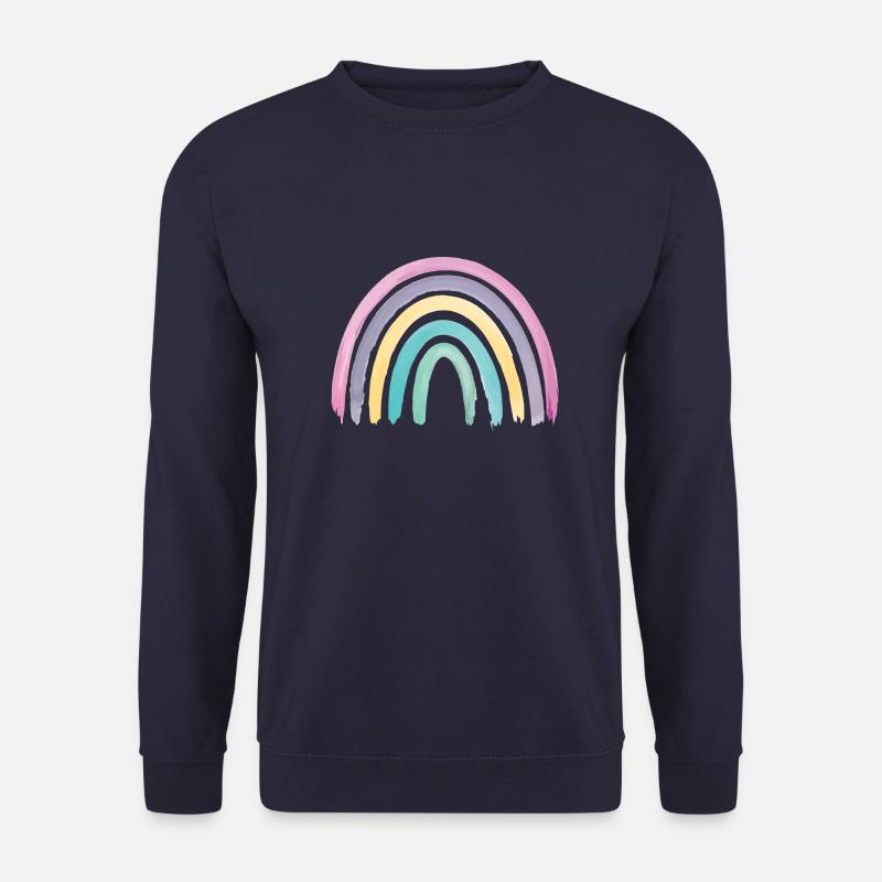 Regenbogen Boho Rainbow Baby - Unisex Sweatshirt - navy