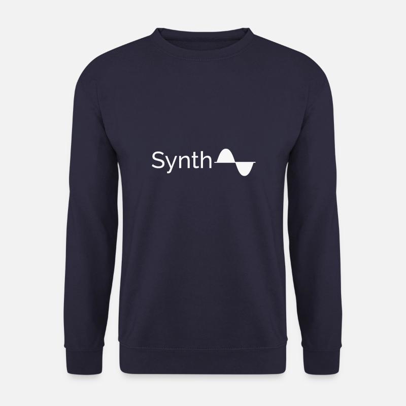 Synthwave Vaporwave - Unisex Pullover - Navy