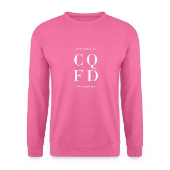 CQFD - This Question is Messy - Unisex Sweatshirt - pink - Front