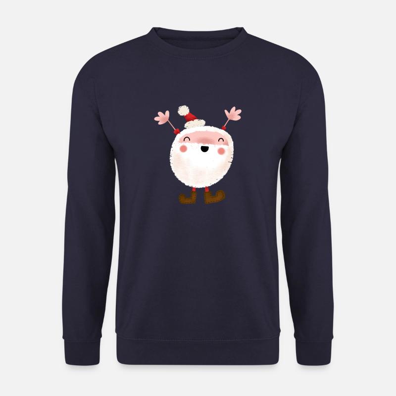 HAPPY SANTA - Unisex Pullover - Navy