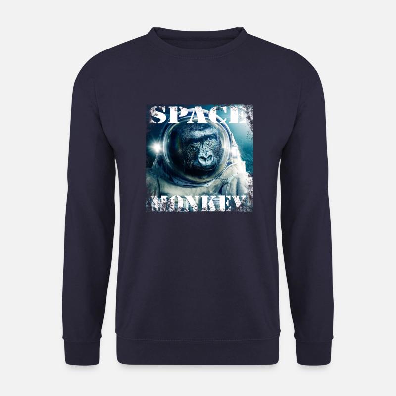 Singe de l'espace - Sweat-shirt Unisexe - marine