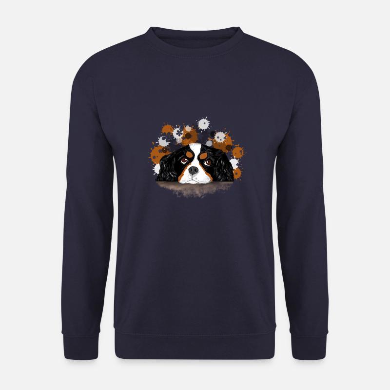 Spaniel - Unisex Pullover - Navy