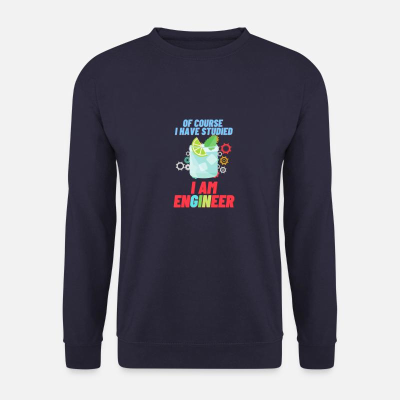 I am enGINeer | gin - Unisex Sweatshirt - navy