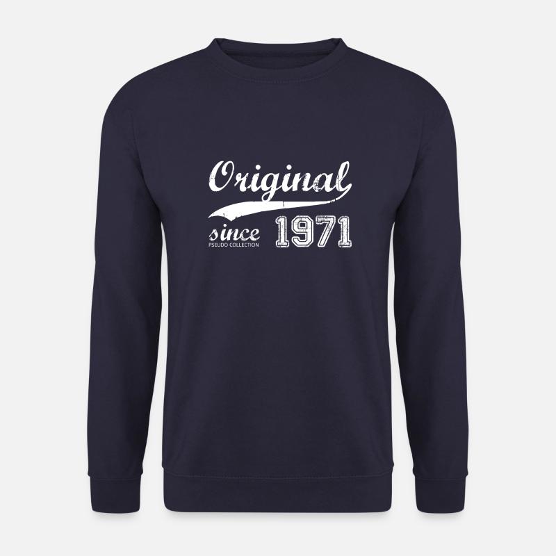 Vintage 1971 Retro Pseudo Collection - Unisex Pullover - Navy