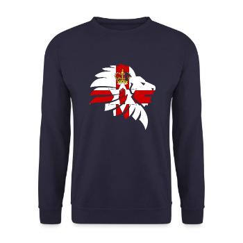 Irlande du Nord - Sweat-shirt Unisexe - marine - Devant - Alina (178cm) & Michal (187cm)