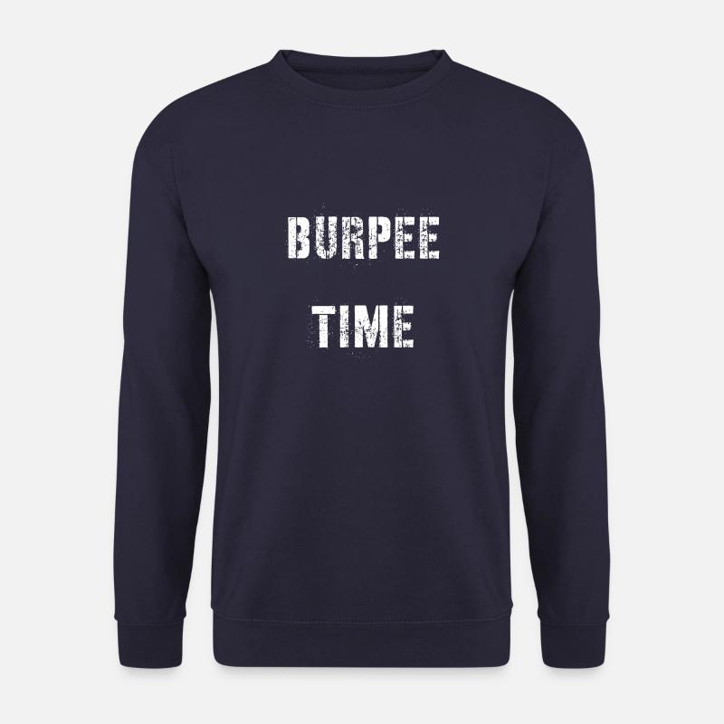 Burpee-Zeit - Unisex Pullover - Navy
