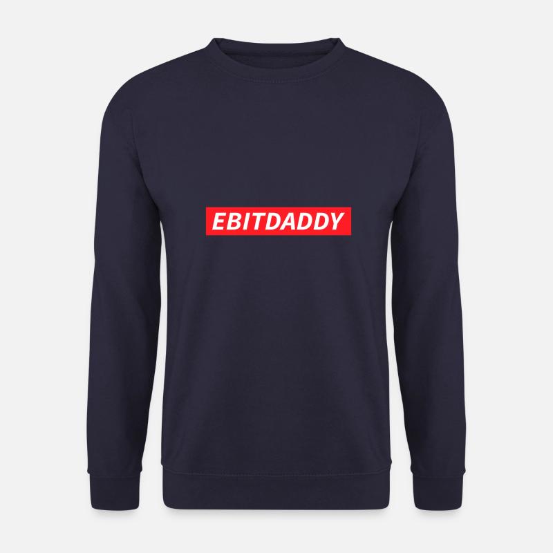 Ebitdaddy accountant gift profession - Unisex Sweatshirt - navy