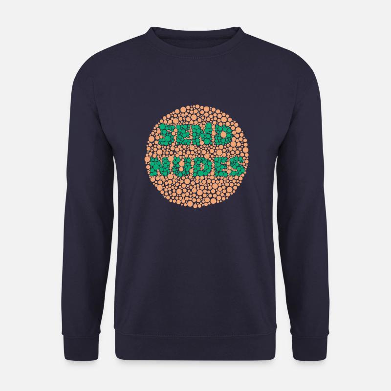 Send Nudes Farbentest - Unisex Pullover - Navy