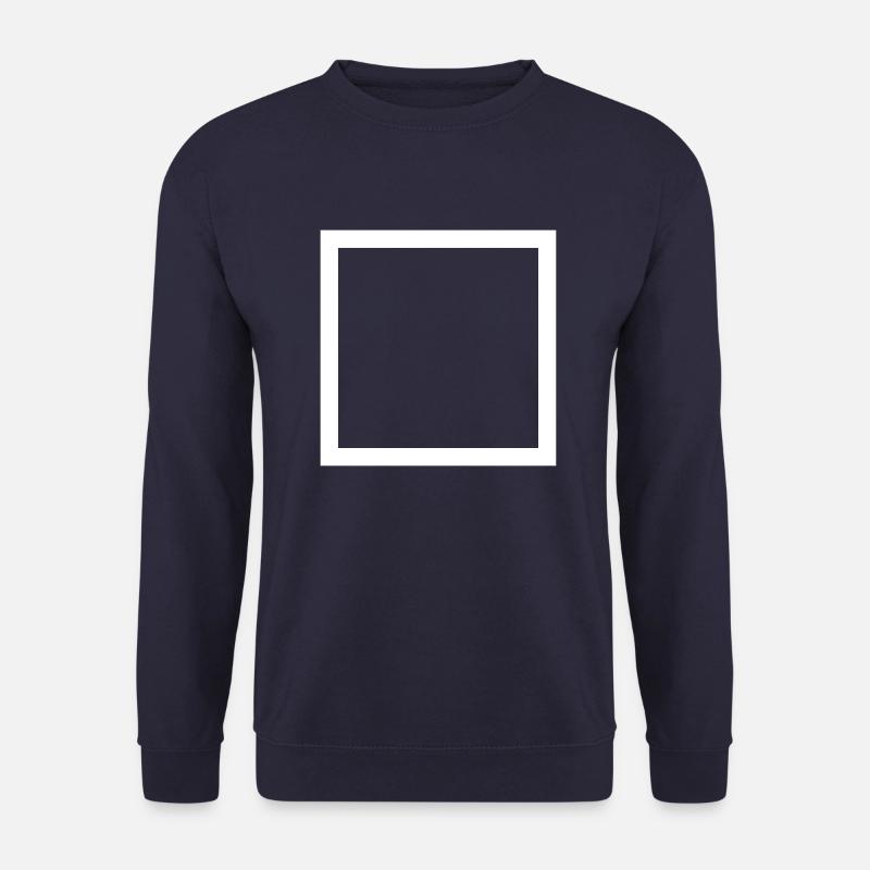 RectangleOutline - Unisex Pullover - Navy