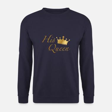Couple His Queen - Unisex Pullover - Navy