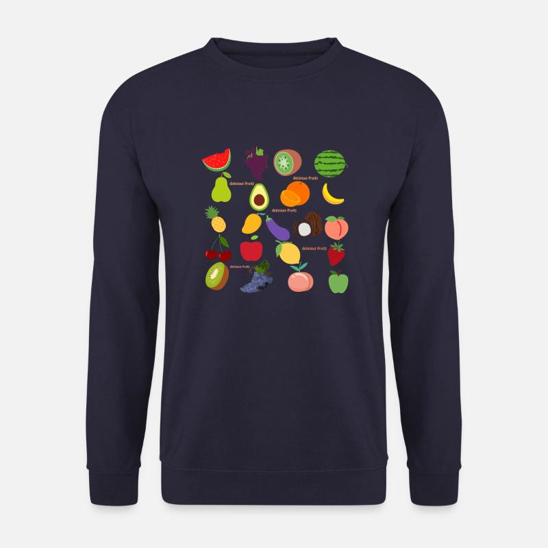 KÖSTLICHE FRÜCHTE - Unisex Pullover - Navy