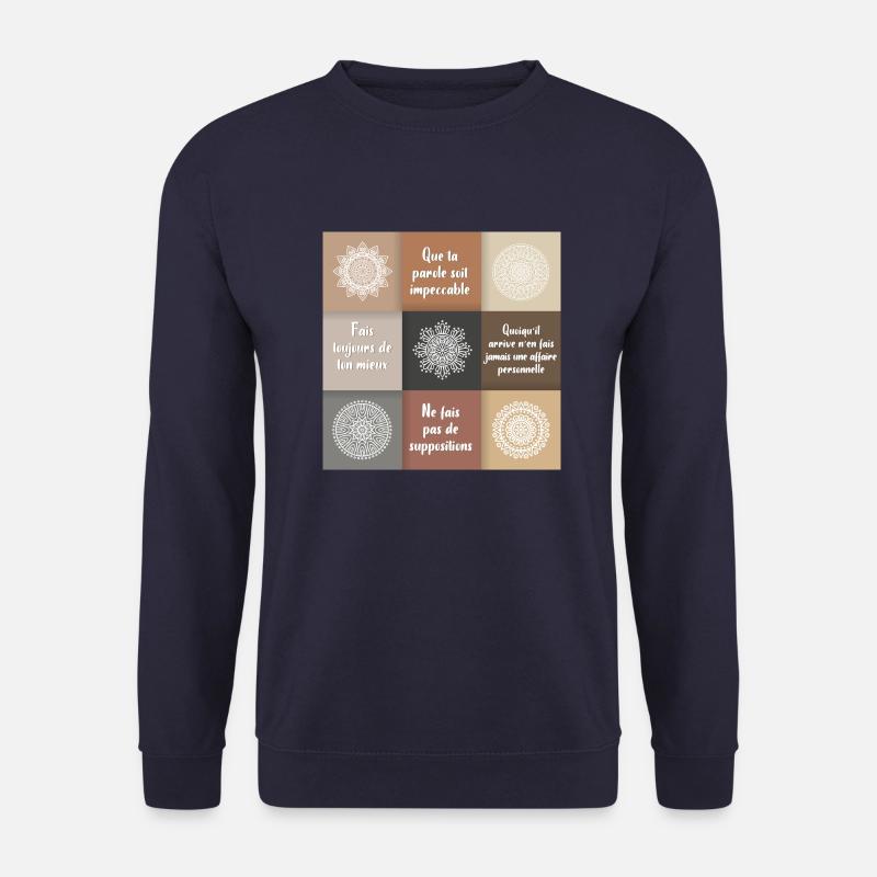 LES ACCORDS TOLTEQUES - Sweat-shirt Unisexe - marine