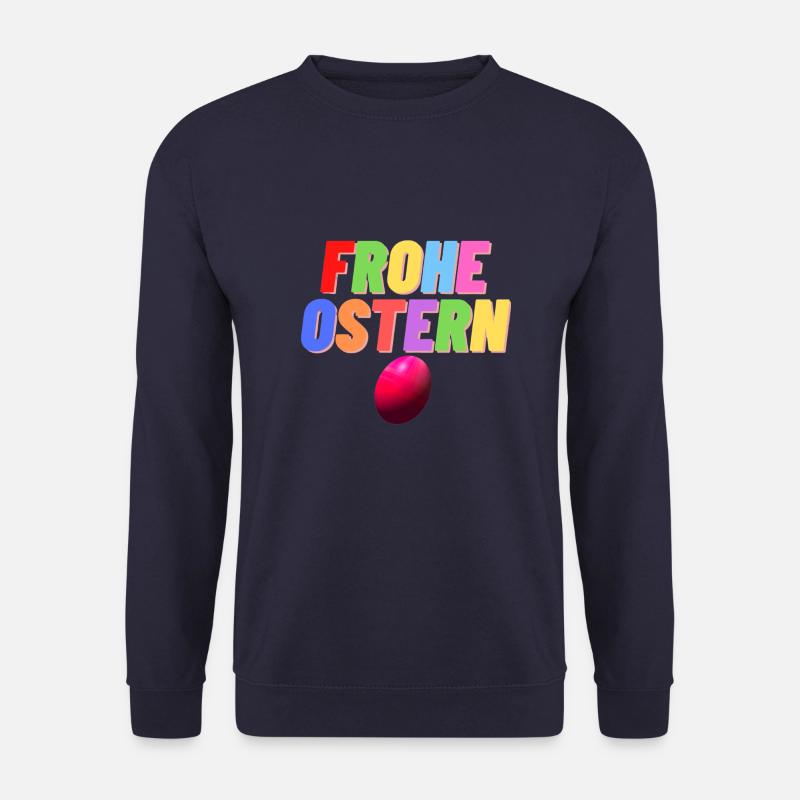Frohe Ostern - Unisex Pullover - Navy