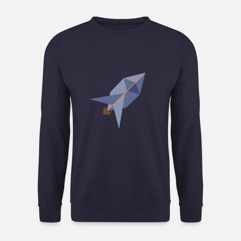 Ethereum Rocket - Unisex Sweatshirt - navy