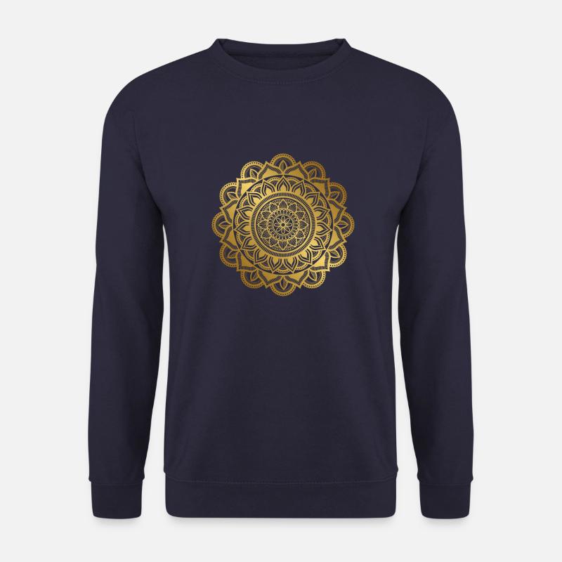 mandala - Unisex Pullover - Navy