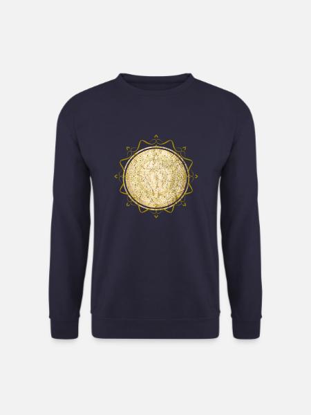 mandala buddhismus spiritualität - Unisex Pullover - Navy
