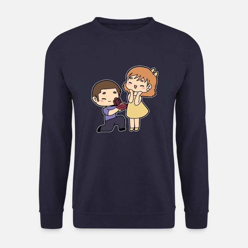 Heiratsantrag - Unisex Pullover - Navy