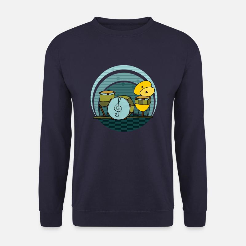 Schlagzeug - Unisex Pullover - Navy