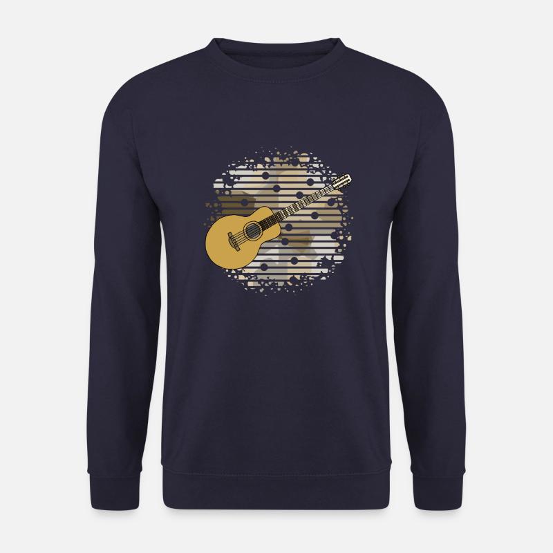 Gitarre - Unisex Pullover - Navy