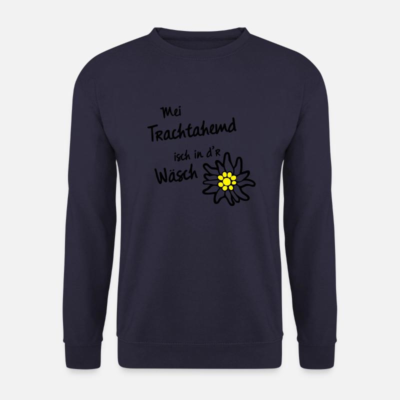 Trachtahemd in d'r Wäsch T-Shirts - Unisex Pullover - Navy