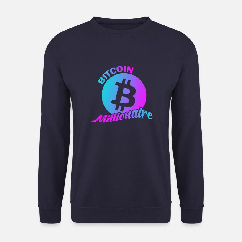 Bitcoin Millionär - Unisex Pullover - Navy