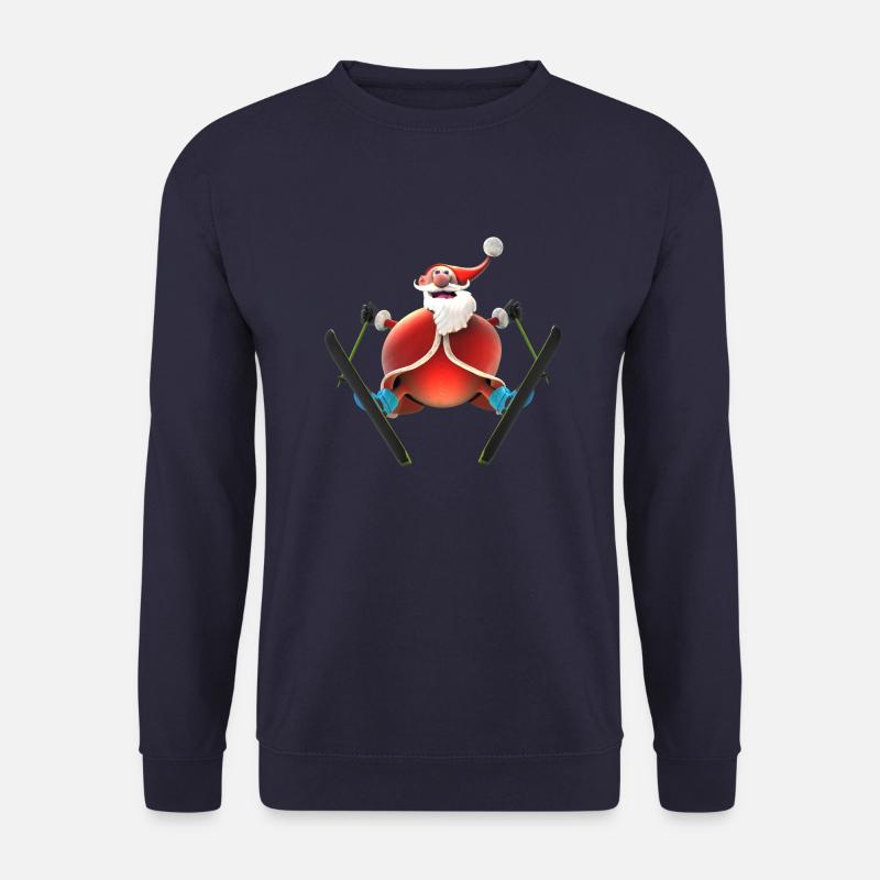 Xmas on Ski - Unisex Pullover - Navy