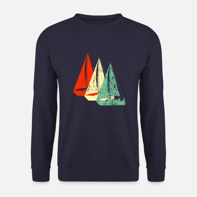 Segeln Segler Segelboot Segel Sailing - Unisex Pullover - Navy