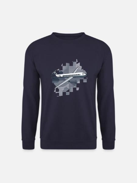 Flugzeug - Unisex Pullover - Navy