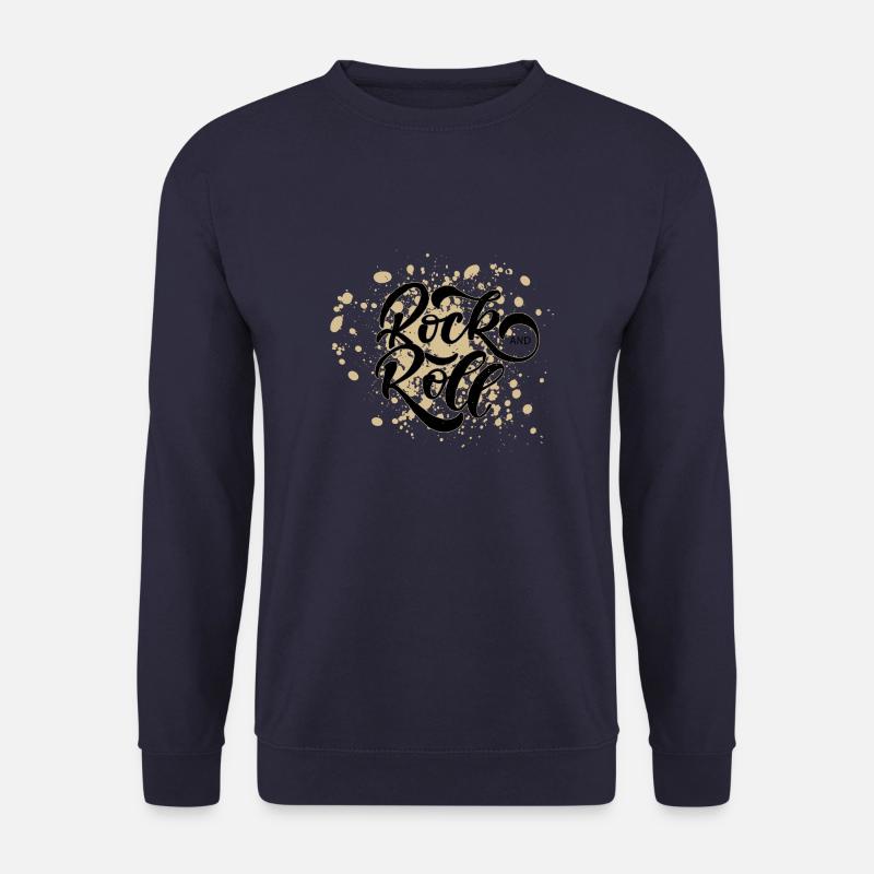 Rock and roll - Unisex Sweatshirt - navy