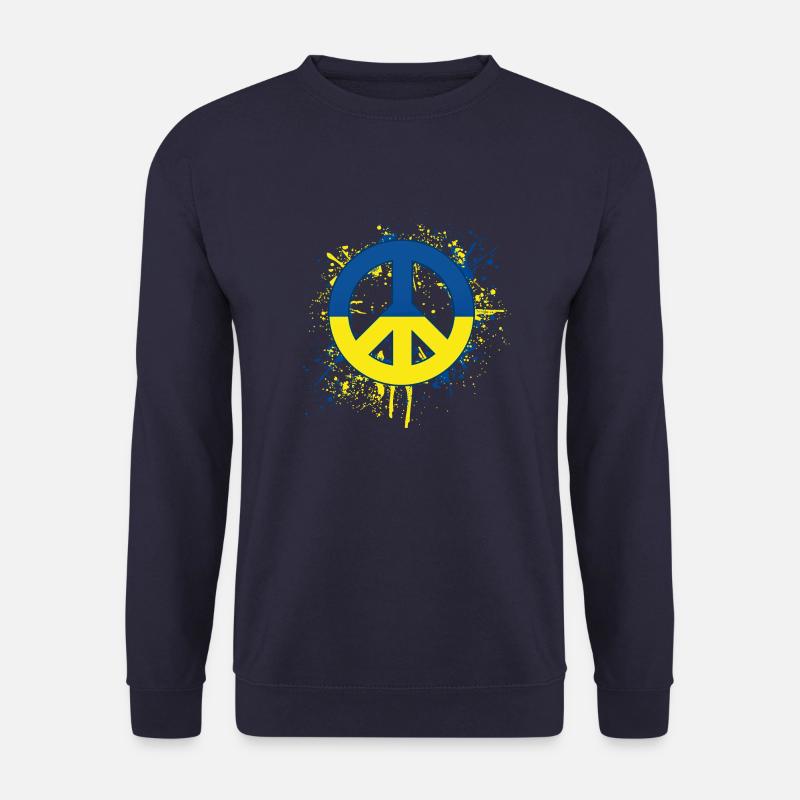 Peace Ukraine - Unisex Pullover - Navy