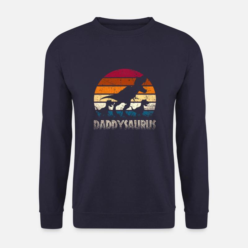 Daddysaurus - Unisex Sweatshirt - navy