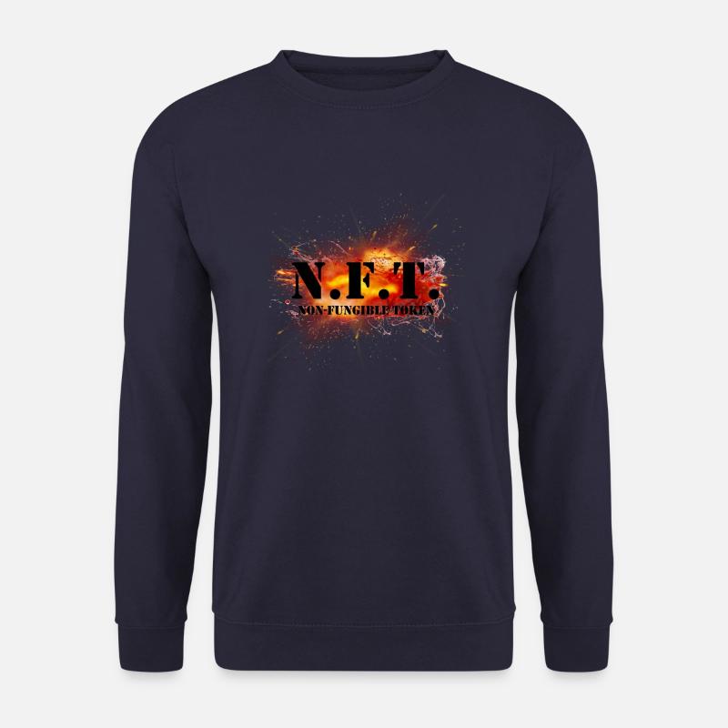 Nft-explosion I - Unisex Pullover - Navy